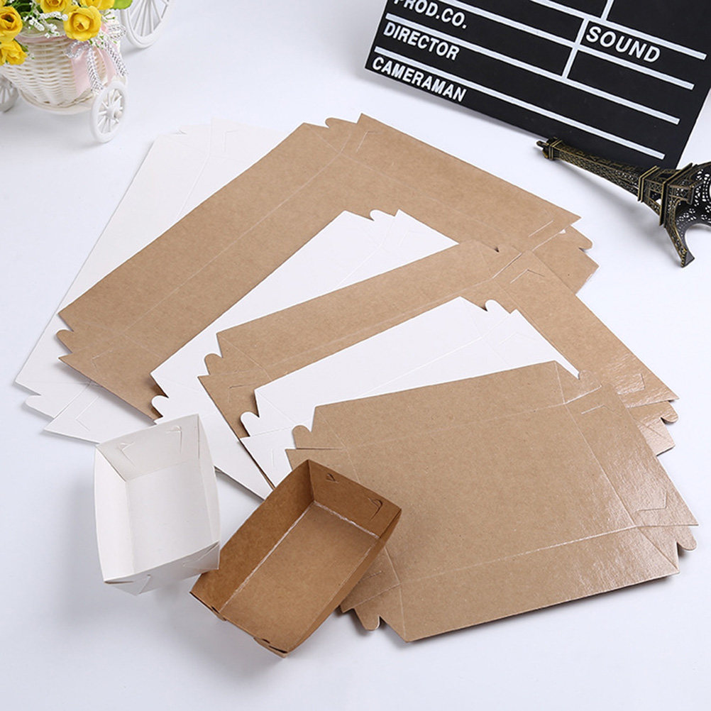 30Pcs Boat Shaped Disposable P - Food Packed Snacks recension och pris