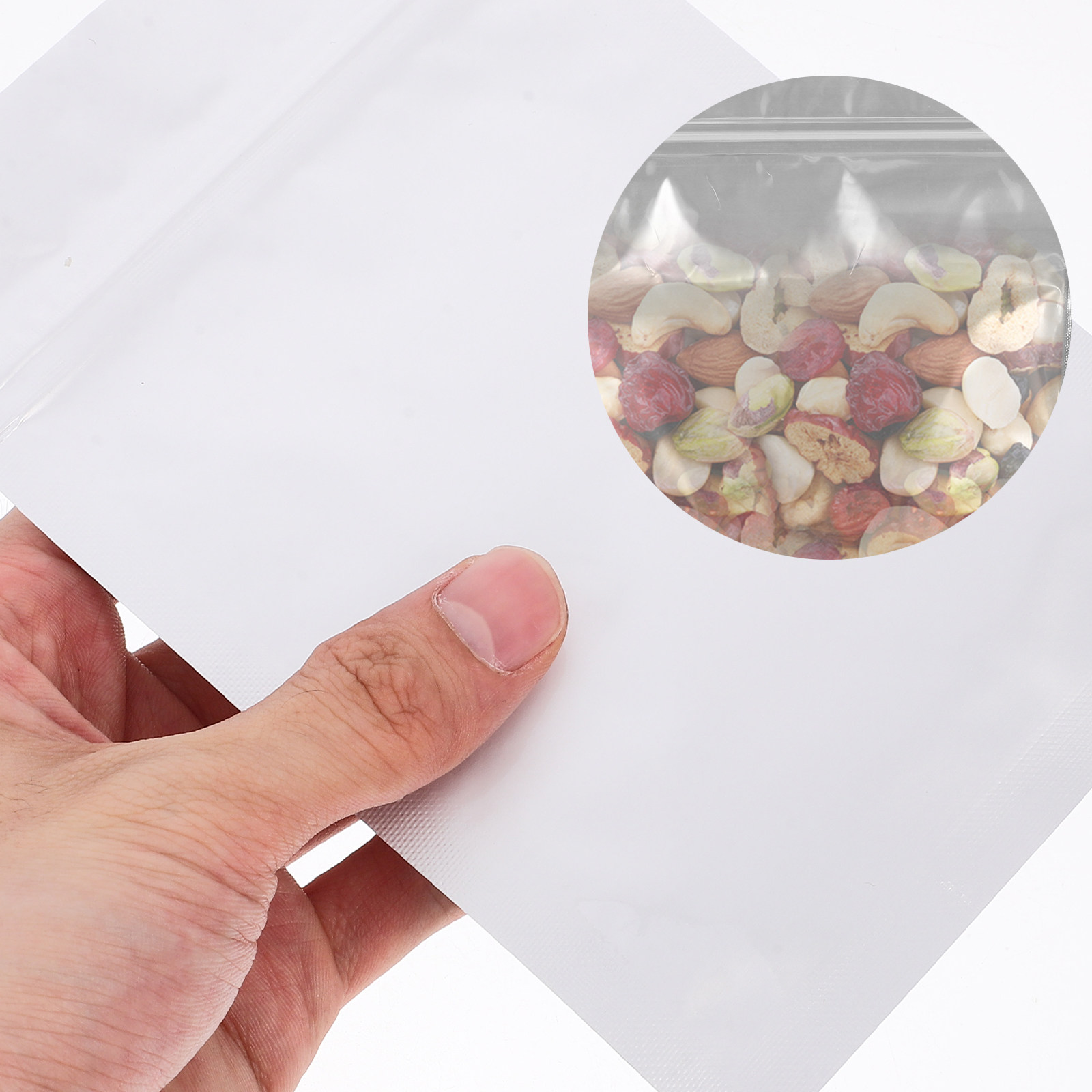 50Pcs Airtight Resealable Bags - Food Snack recension och pris