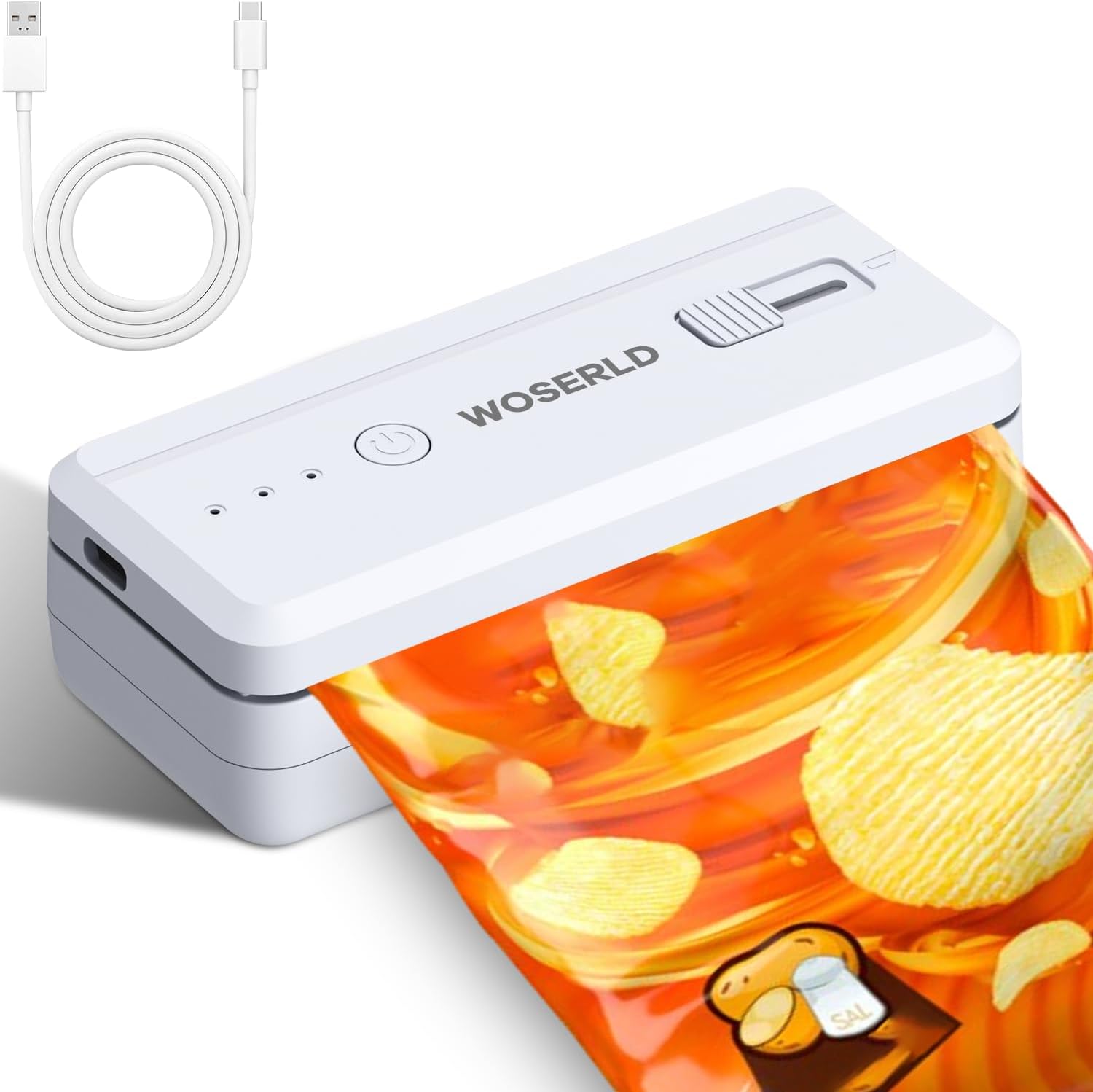 Mini Bag Sealer,Rechargeable S - Food Snacks Chips recension och pris