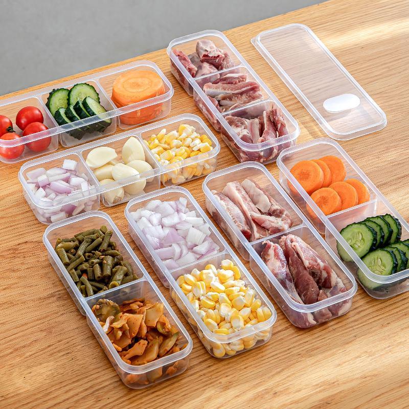 Stackable Refrigerator Freezer - Food Packed Snacks recension och pris