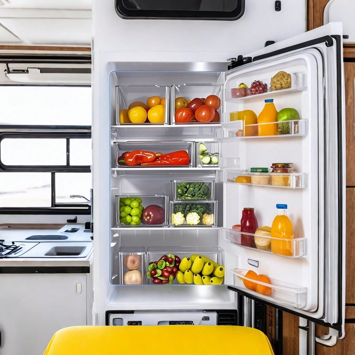 7/14 Pack Stackable Fridge Org - Food Packed Snacks recension och pris