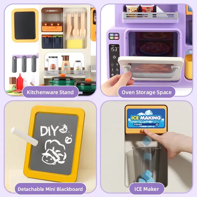 90cm Large Pretend Play Kitche - Food Xxl recension och pris