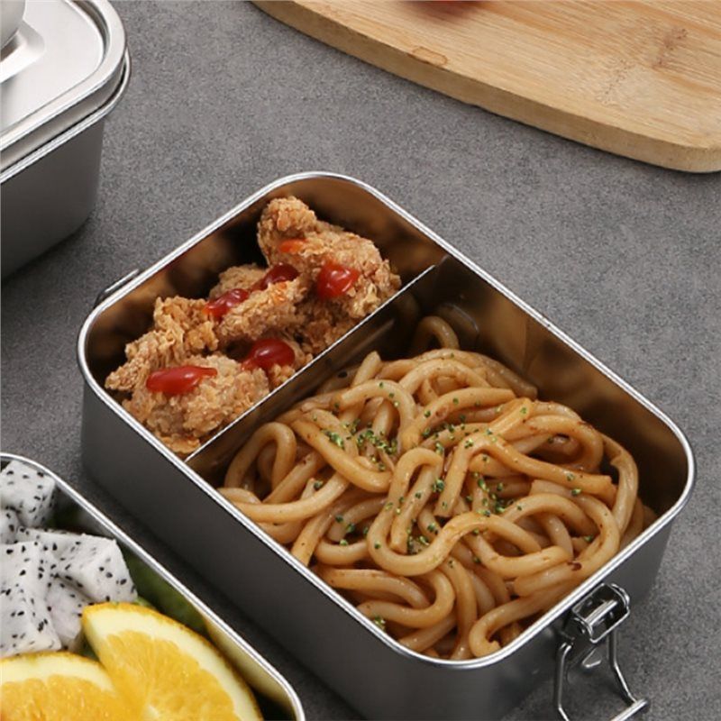 AEE2-Stainless Steel Bento Box - Food Snacks For School recension och pris