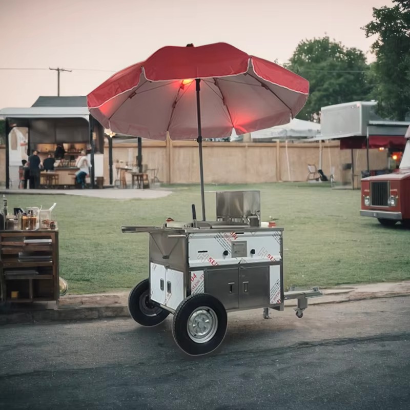 Mobile Street Snack Cart Towab - Street Food Snacks recension och pris