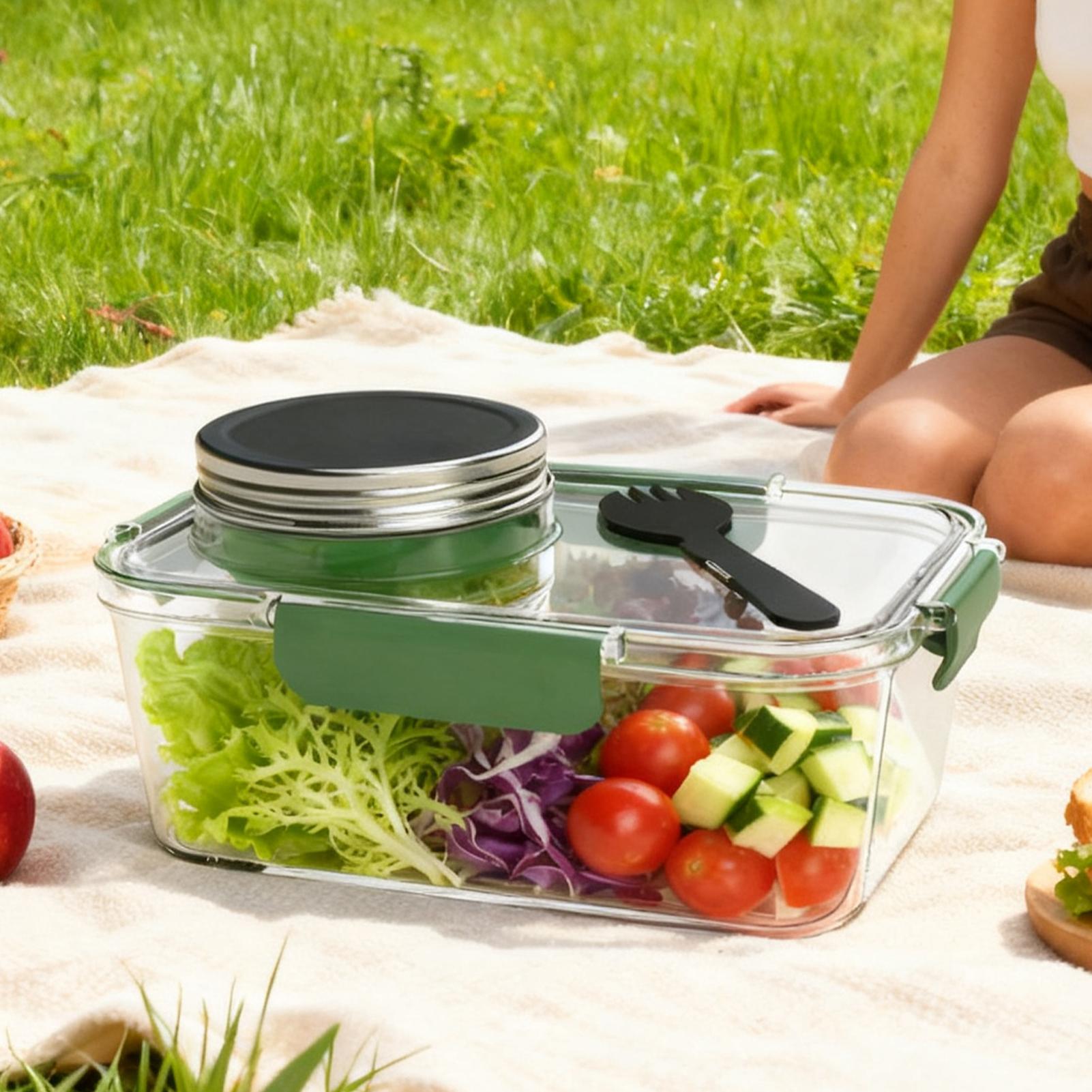 Salad Container 2.5 OZ Storage - Food Prep Snacks recension och pris