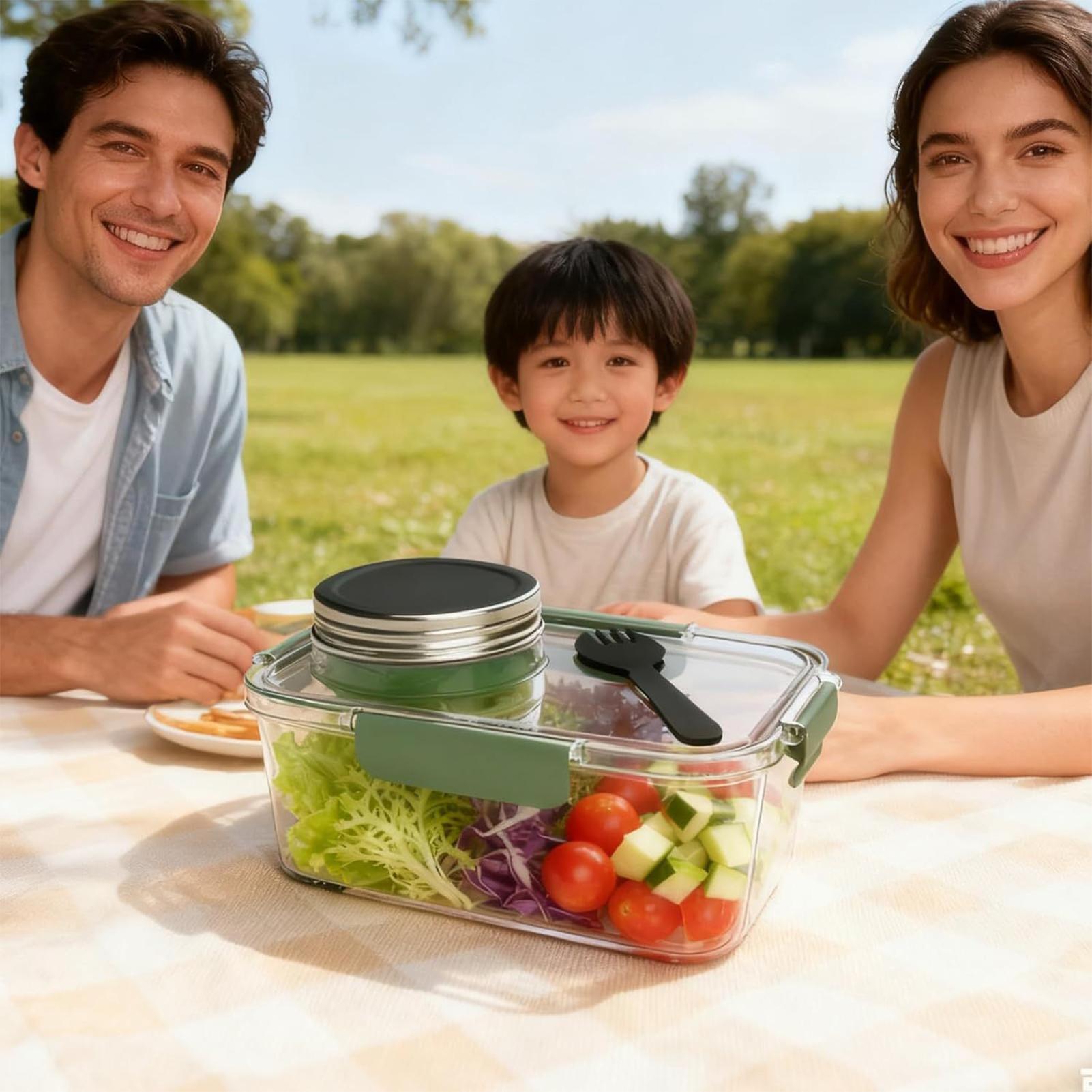 Salad Container 2.5 OZ Storage - Food Prep Snacks recension och pris