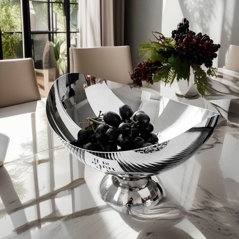 Vintage Embossed Silver Tray S - Food Platter Snacks recension och pris