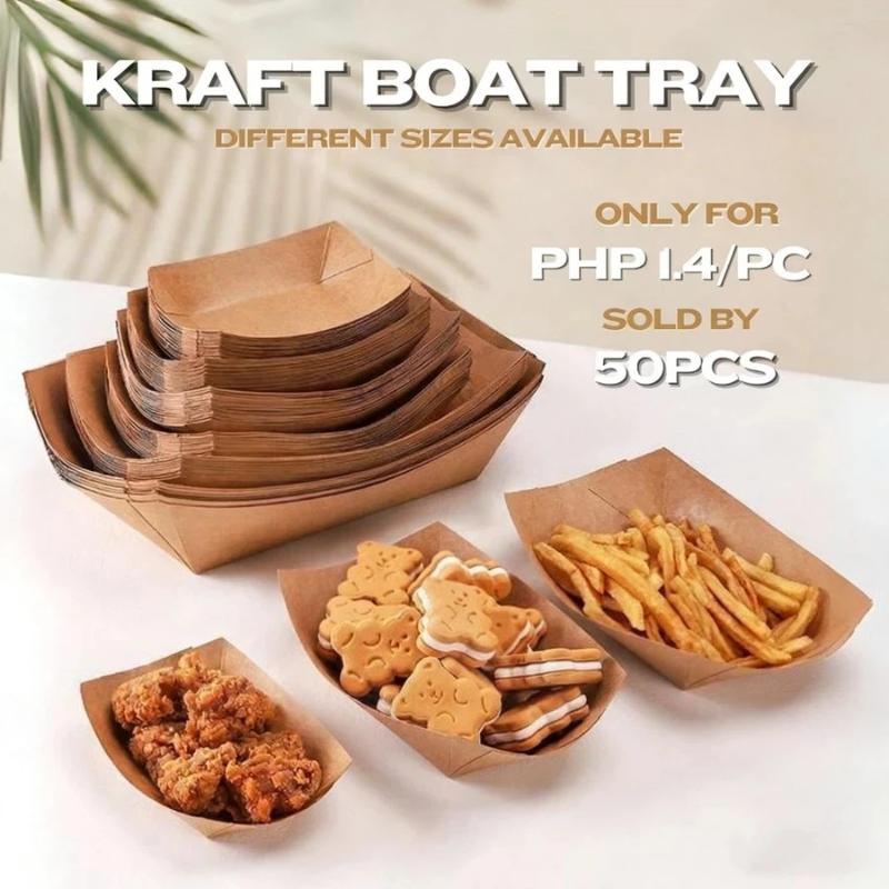 Disposable Kraft Paper Hotdog  - Food Packed Snacks recension och pris