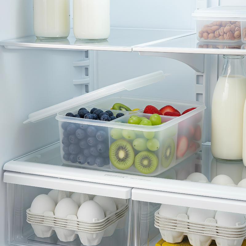 4 In 1 Refrigerator Crisper Bo - Food Prep Snacks recension och pris
