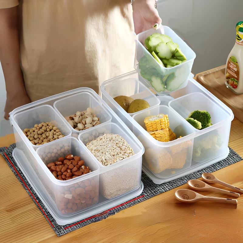 4 In 1 Refrigerator Crisper Bo - Food Prep Snacks recension och pris
