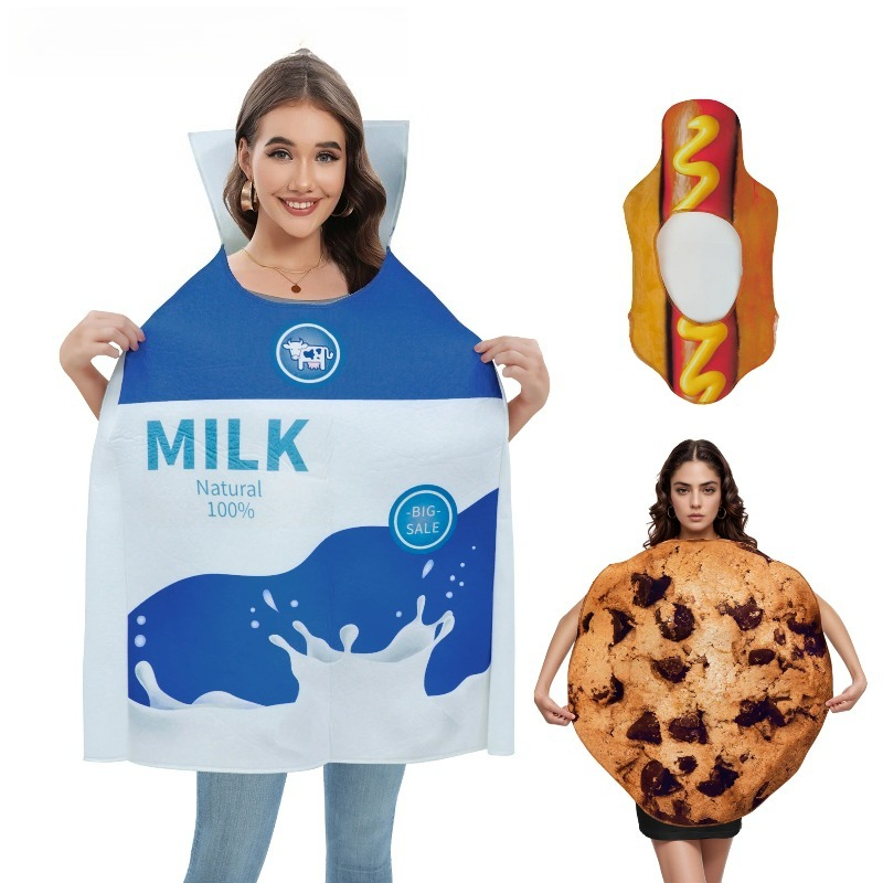 Milk Box Cookie Cosplay Costum - Matcha Cookie Box recension och pris