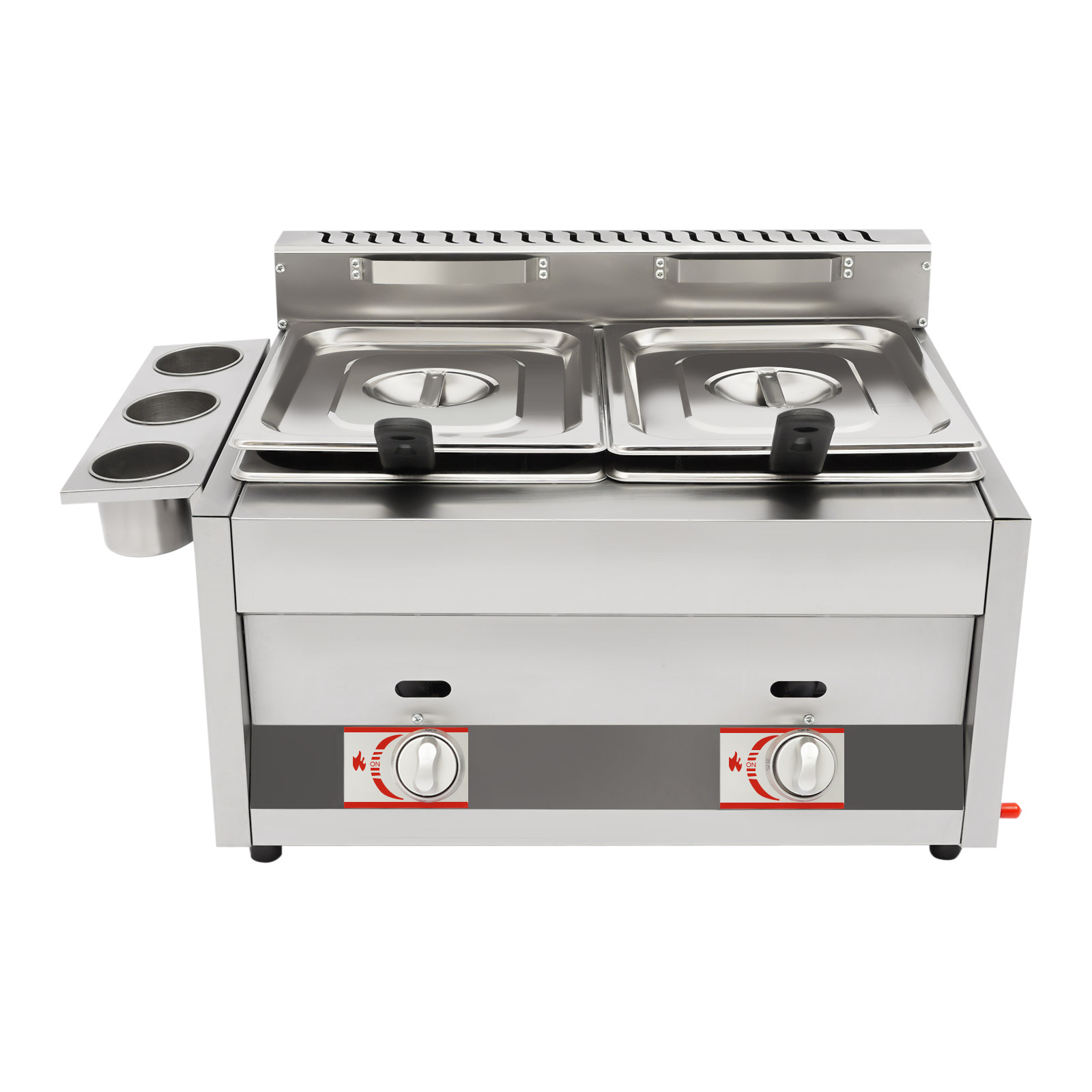 Commercial Deep Fryer 2-Tank 6 - Food Snacks Catering recension och pris