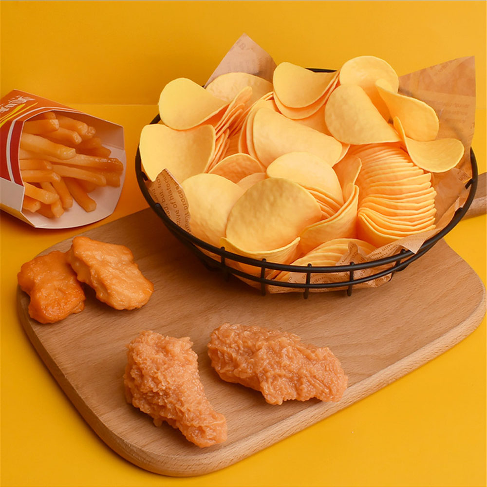 20 Pcs/Lot Fake Realistic Food - Food Snacks Chips recension och pris