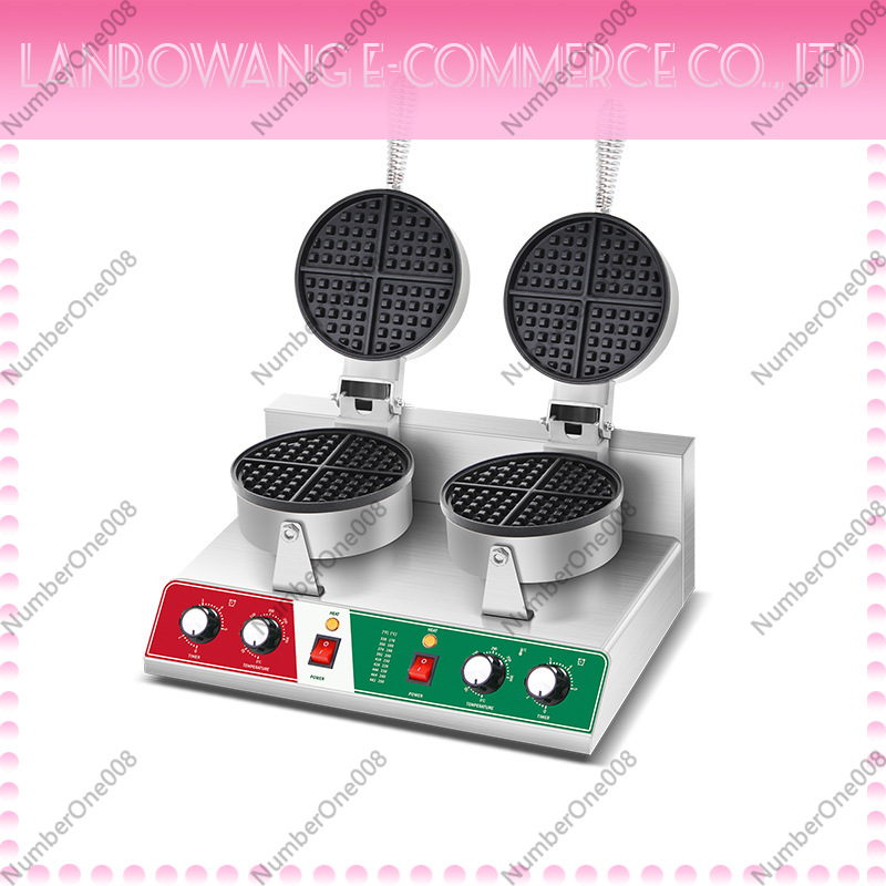 Rotating Waffle Maker Griddle  - Street Food Snacks recension och pris