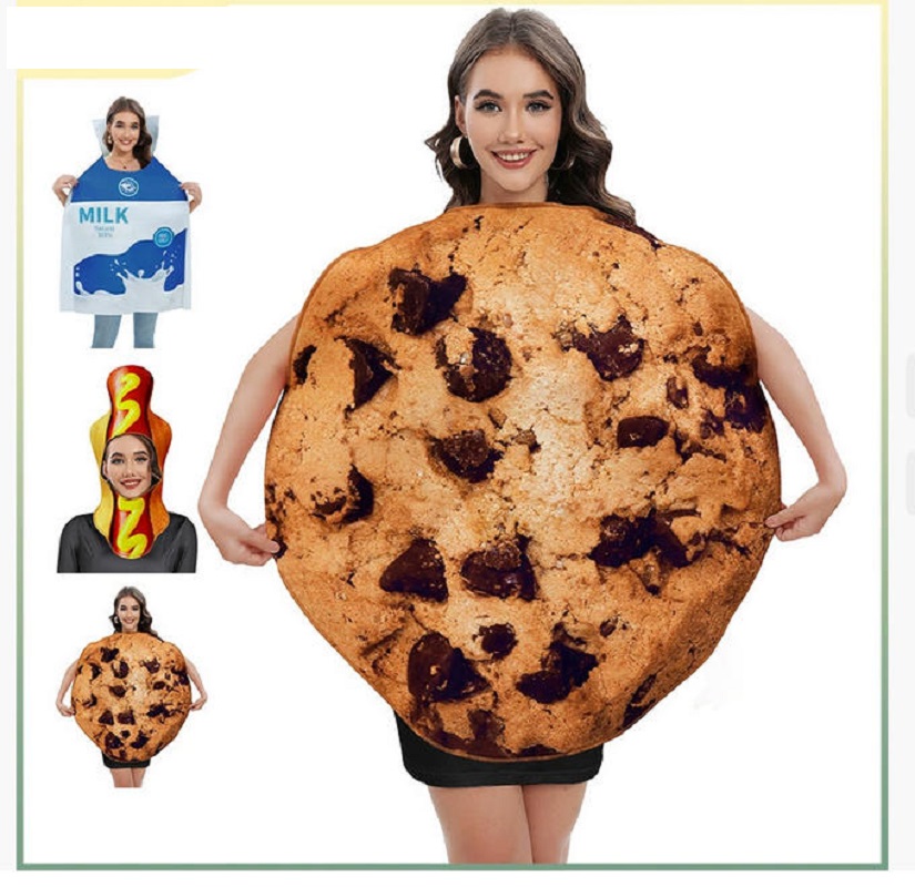 Milk Box Cookie Cosplay Costum - Matcha Cookie Box recension och pris