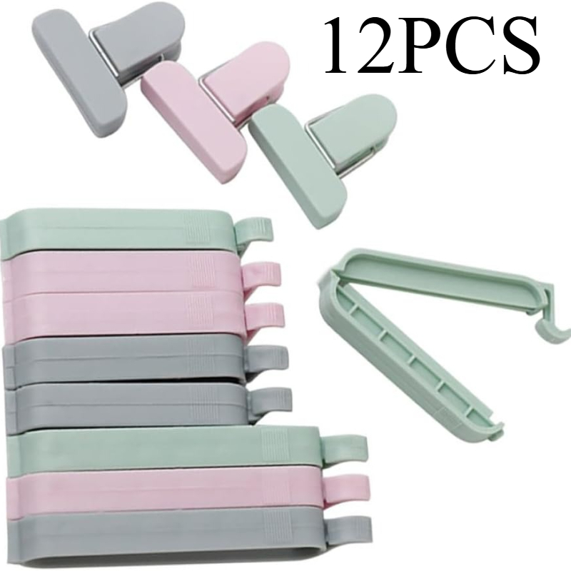 12pcs Mixed Color Plastic Seal - Food Snacks Chips recension och pris