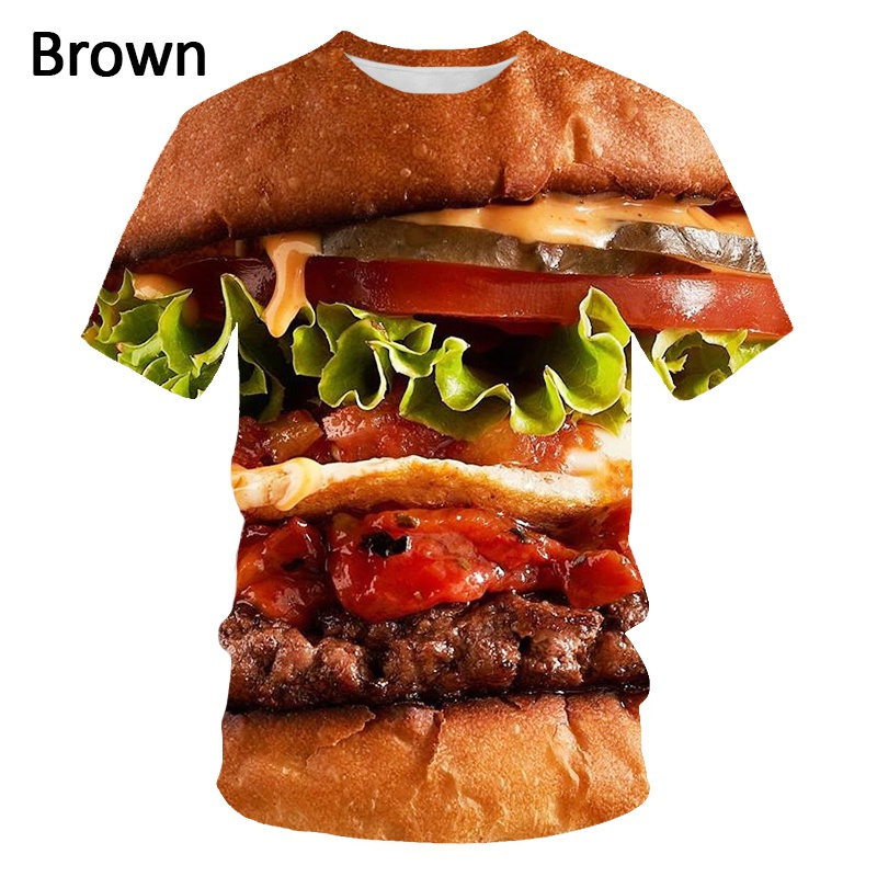 Food Steak Hamburger Graphic T - Food Snacks Chips recension och pris