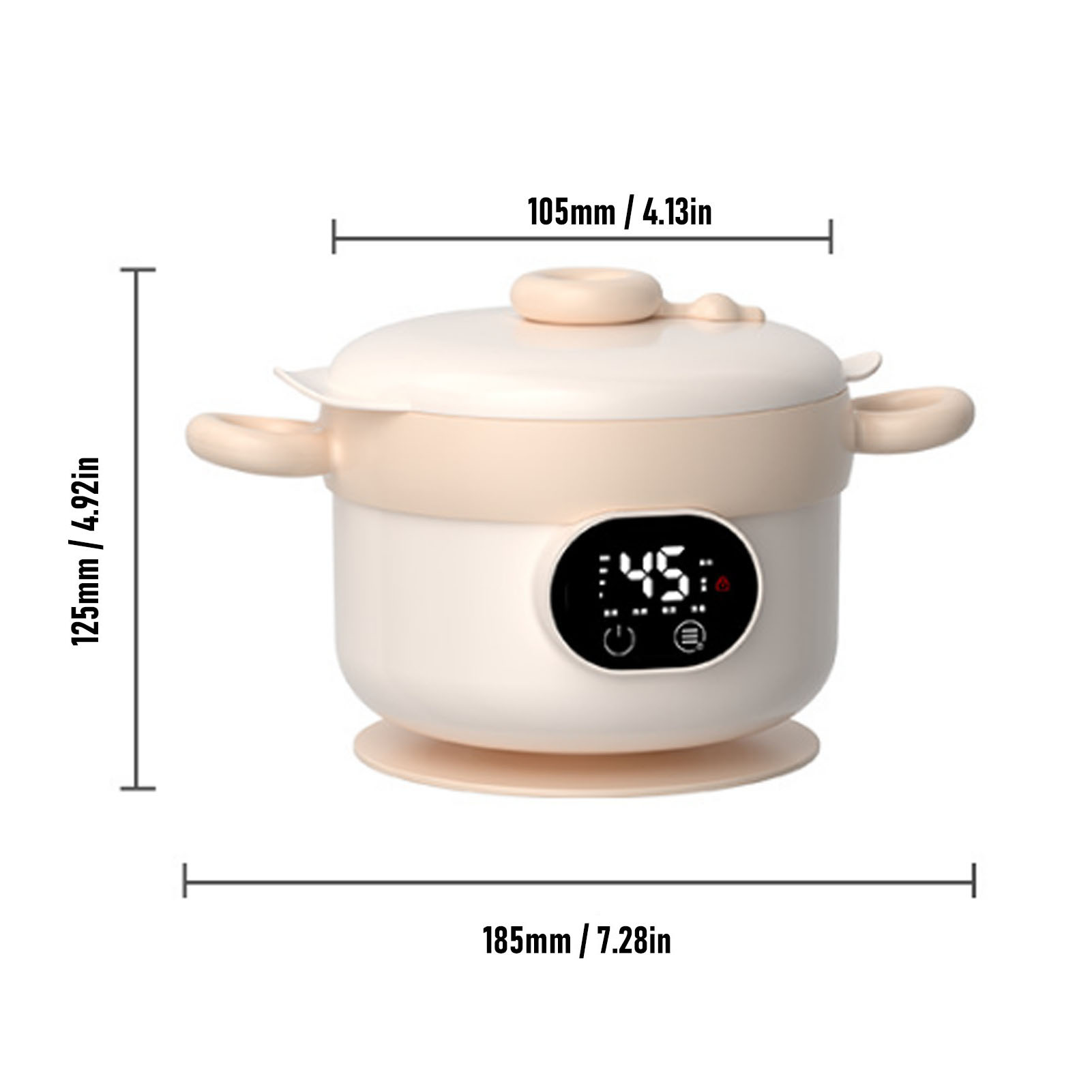 Food Warmer Bowl Electric Lunc - Food Xxl recension och pris