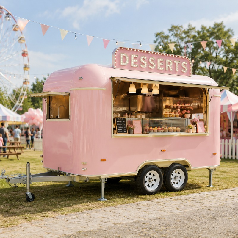 Food Truck Trailer Street Cate - Food Snacks Catering recension och pris