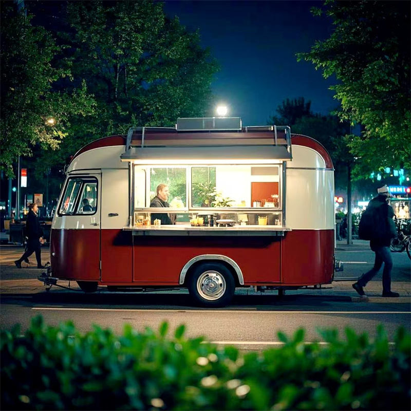 Portable Mobile Food Cart Trai - Food Snacks Catering recension och pris