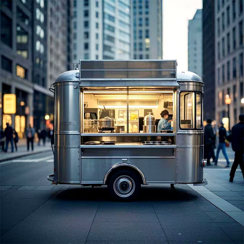 Portable Mobile Food Cart Trai - Food Snacks Catering recension och pris