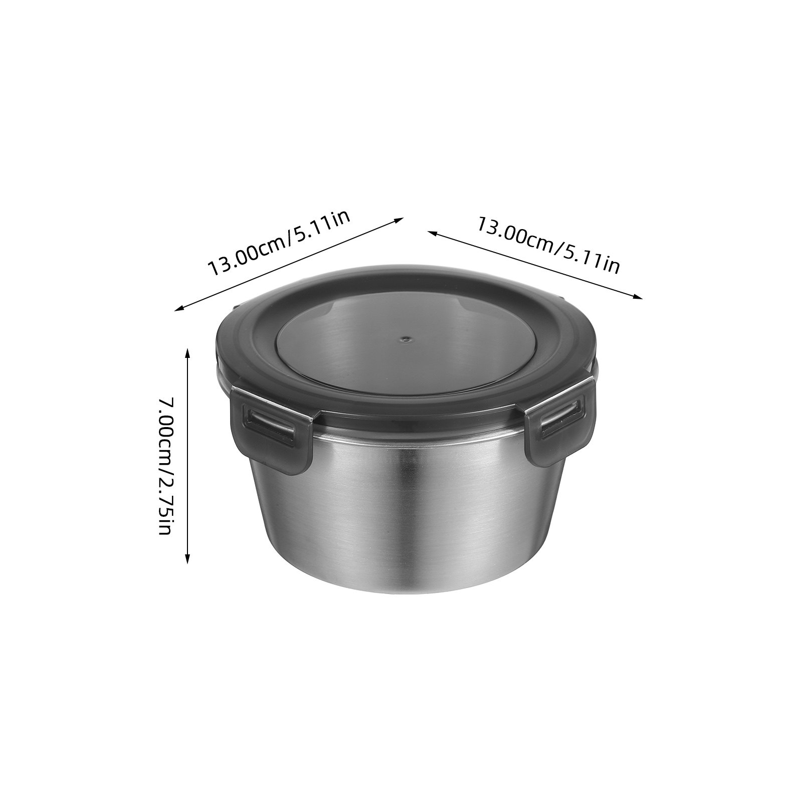600 Ml Stainless Steel Sealed  - Food Prep Snacks recension och pris