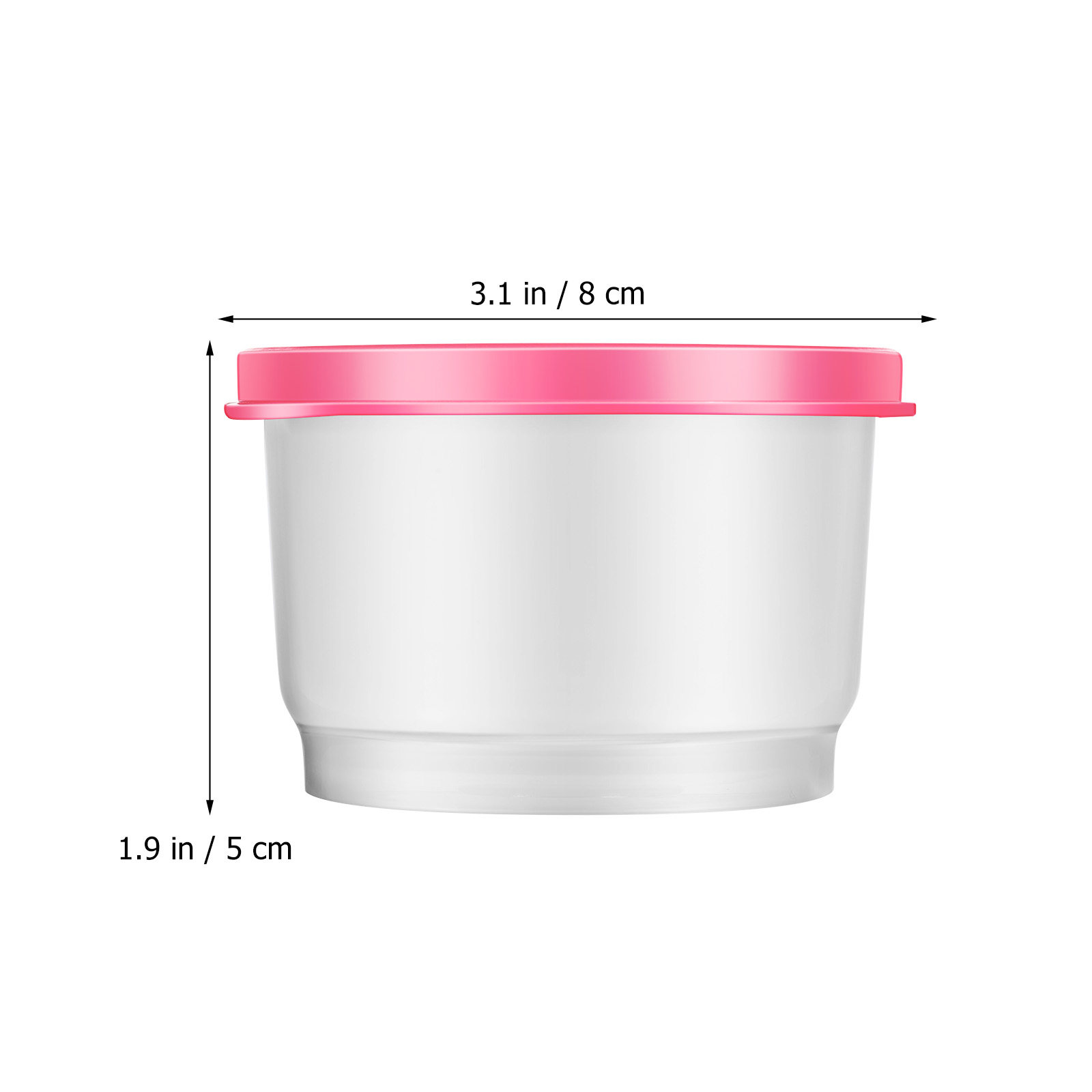 6Pcs Small Food Containers wit - Food Prep Snacks recension och pris