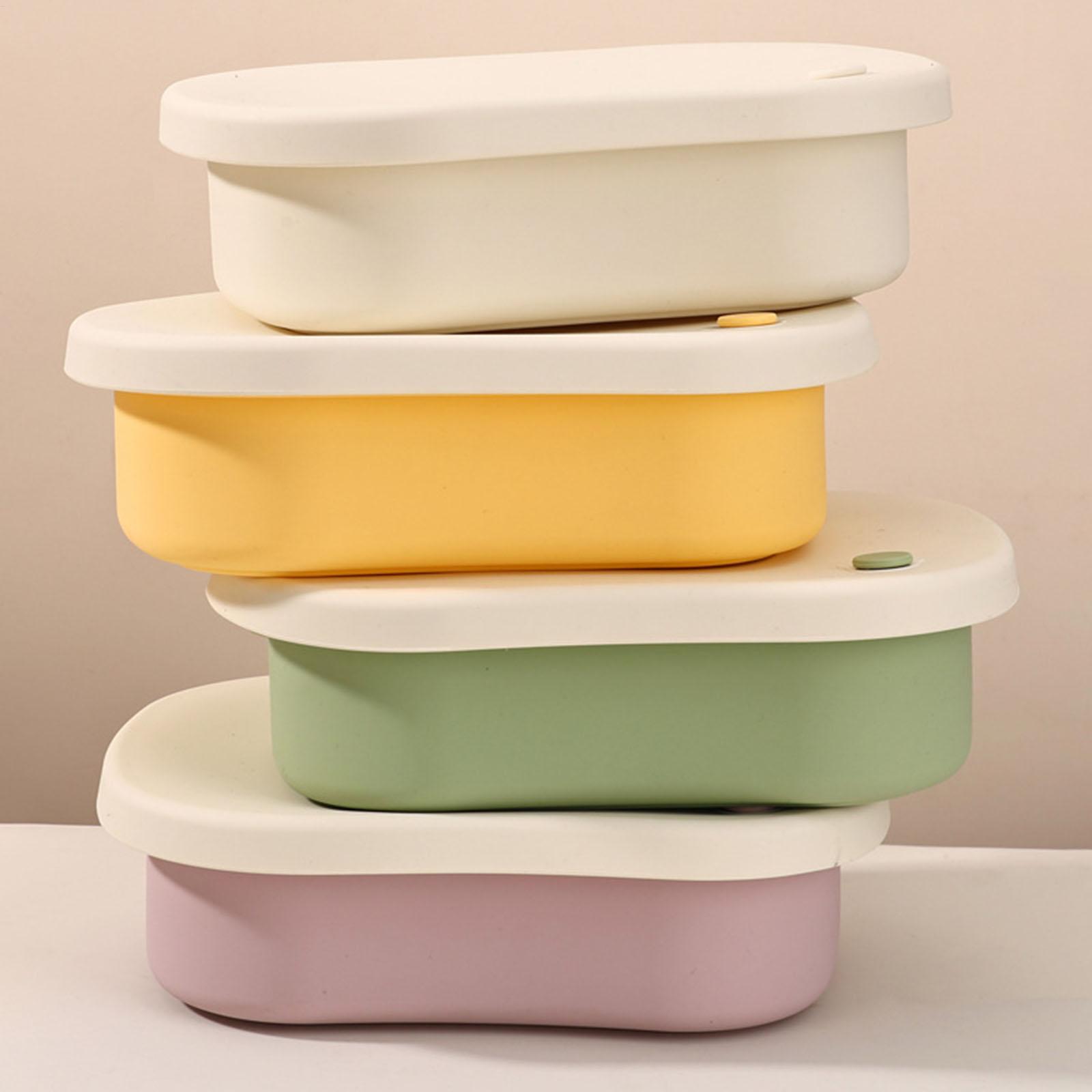 Silicone Food Container 3-Comp - Food Snacks For School recension och pris