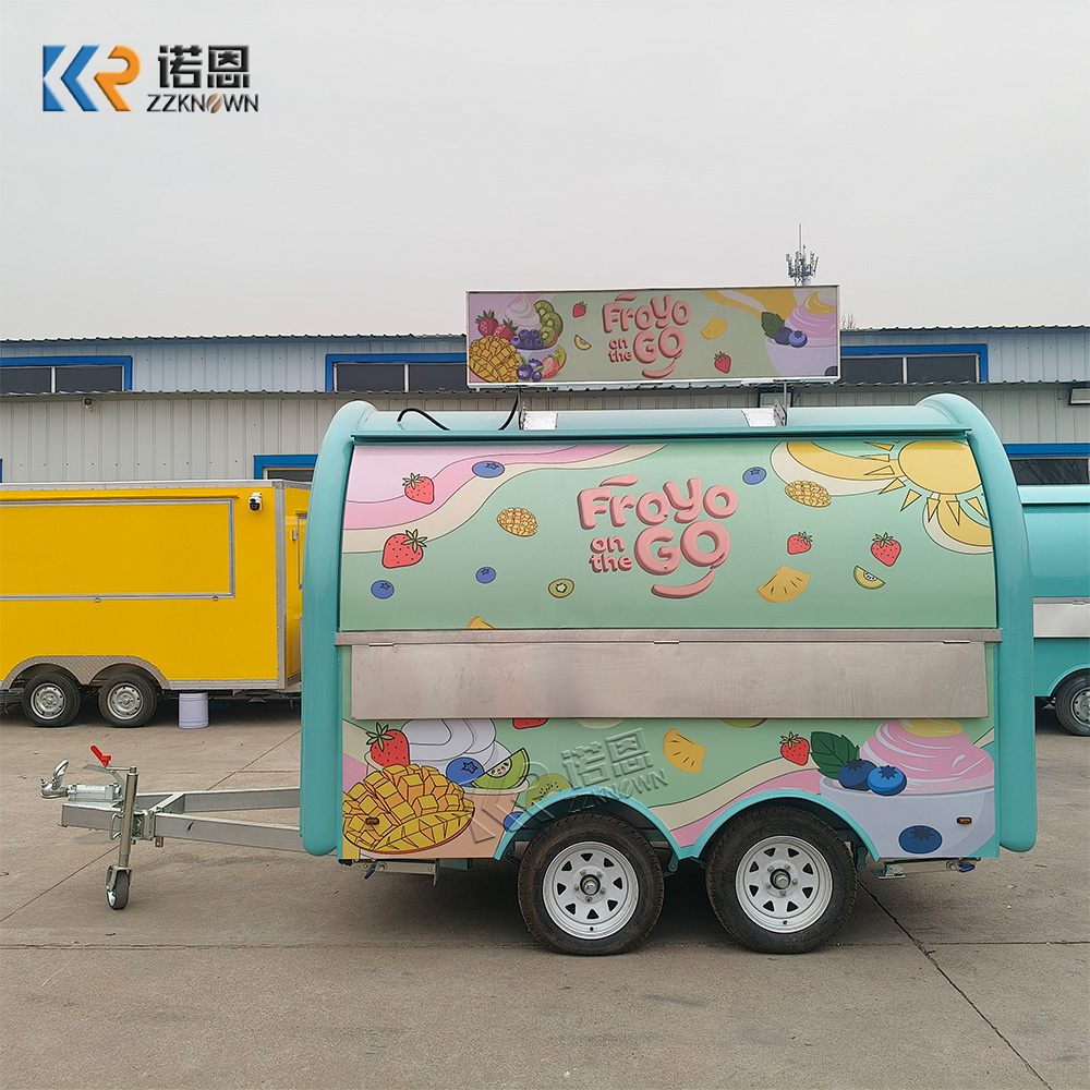 Custom Food Trailer Mobile Kit - Food Snacks Catering recension och pris