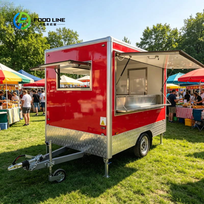 Customized Mobile Food Truck T - Street Food Snacks recension och pris