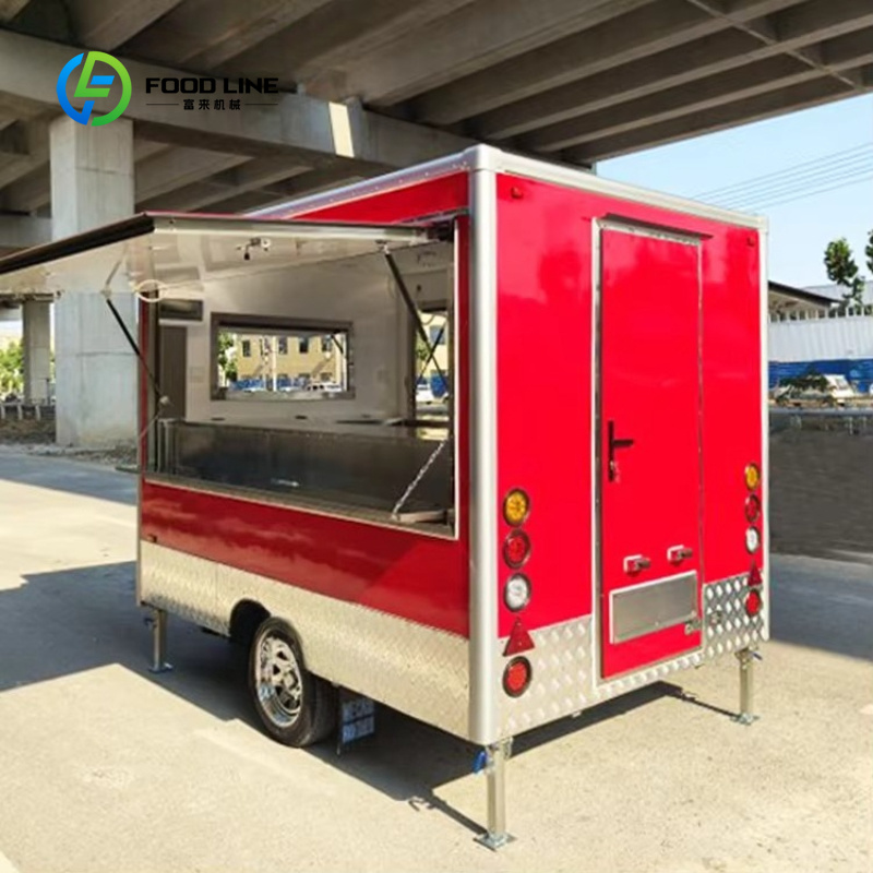 Customized Mobile Food Truck T - Street Food Snacks recension och pris