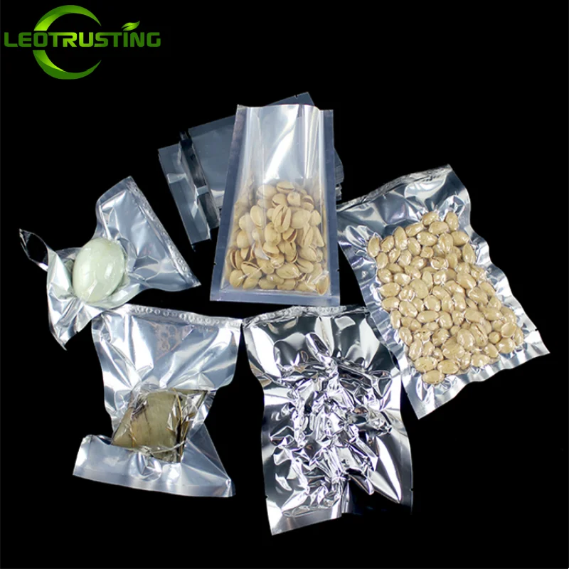 100 Pack Silver Glossy Flat Po - Food Packed Snacks recension och pris