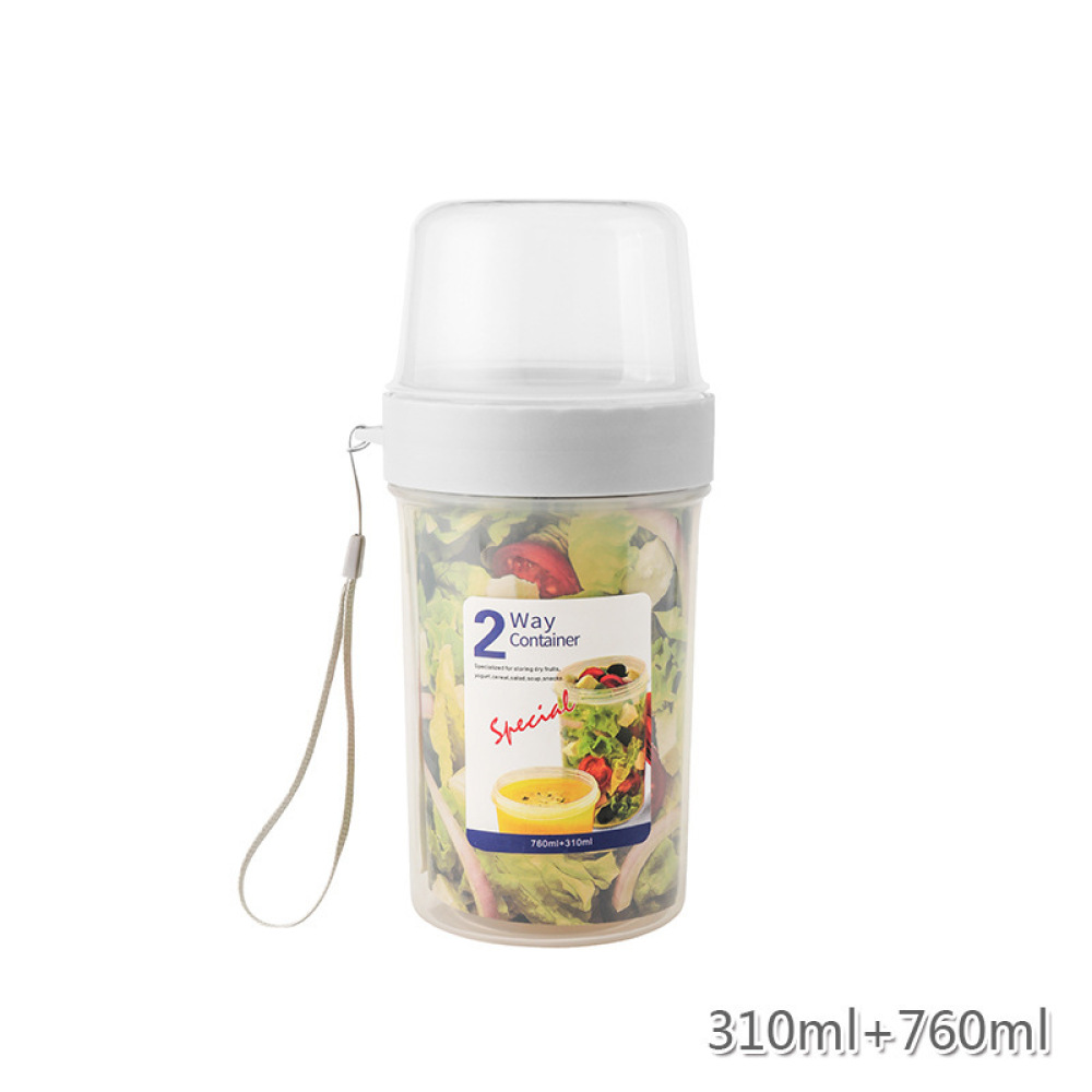 Double Layer Leakproof Food Ca - Food Prep Snacks recension och pris