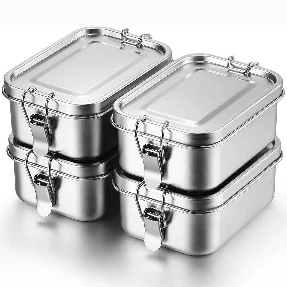 Stainless Steel Bento Box Meta - Food Snacks For School recension och pris